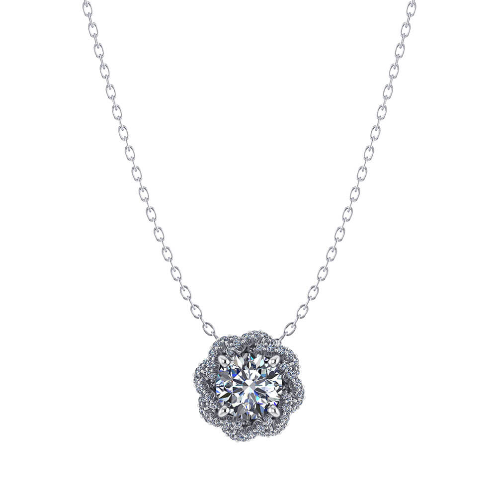Diamond Twist Necklace