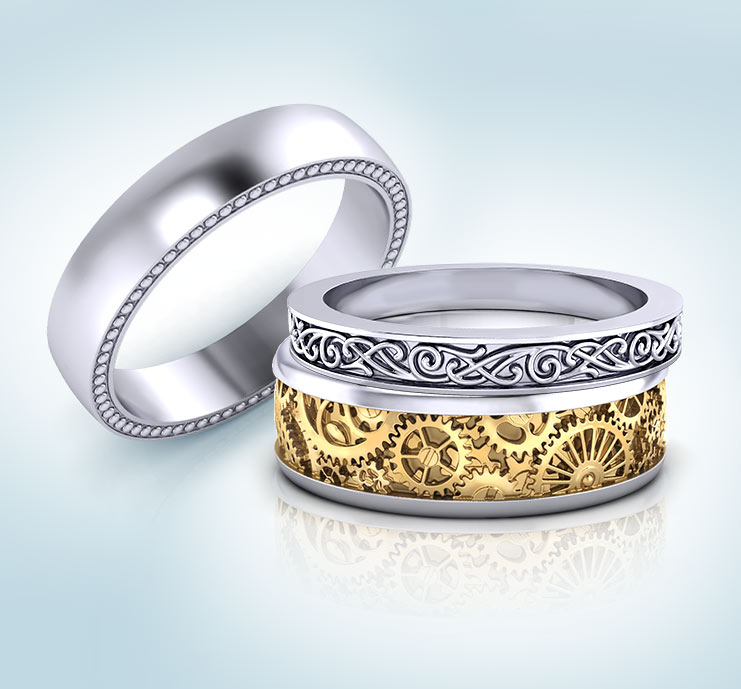 Gold Wedding Rings