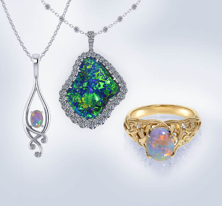 Browse Opal Jewelry