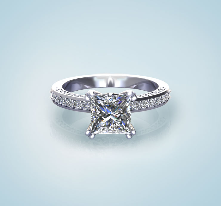 Princess Engagement Rings